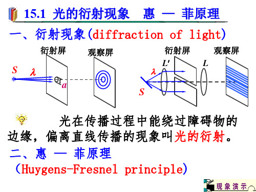 大学物理课件5光的衍射