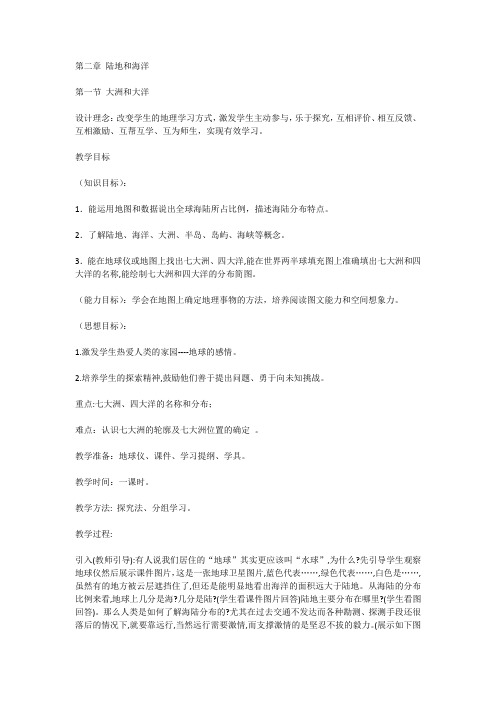 七大洲轮廓