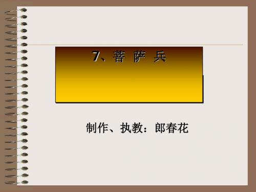 菩萨兵全面版