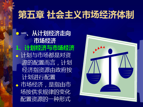 社会主义市场经济体制