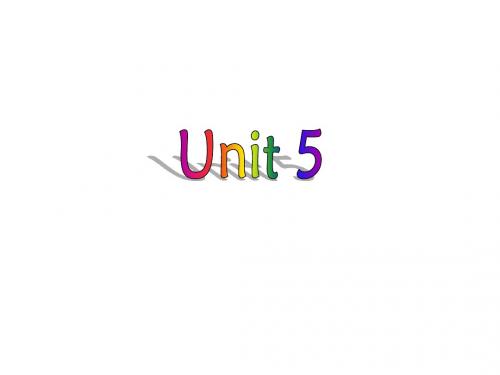 牛津译林版英语 7A Unit 5 Task课件(共27张PPT)