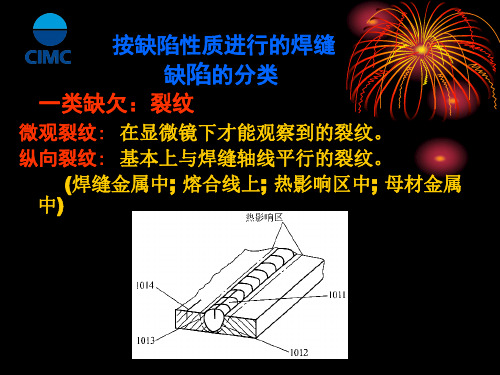 焊接缺陷种类及产生原因