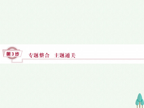 高考历史一轮复习 专题6 近代中国人民的进一步觉醒与探索——中日甲午战争至五四运动前专题整合提升课课件1