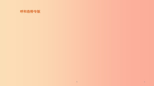 2019中考历史一轮复习 第四部分 世界近代史 第21课时 第一次世界大战和战后初期的世界课件