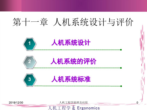 十一人机系统设计与评价