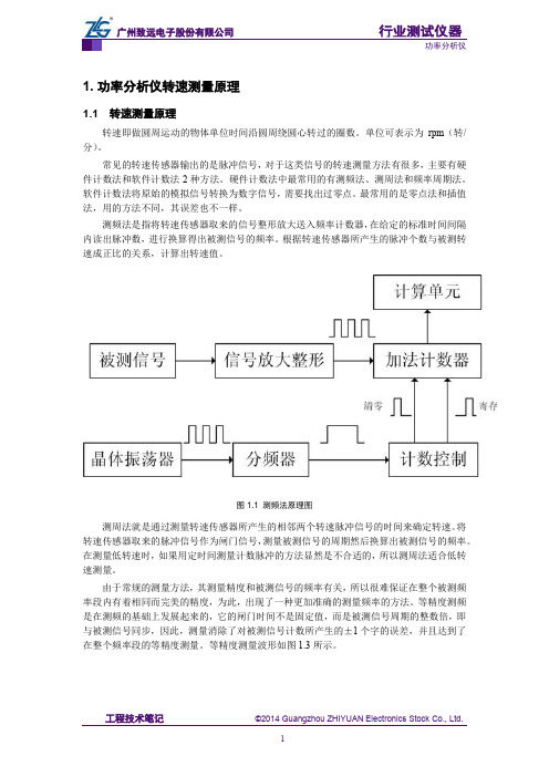 功率分析仪转速测量原理