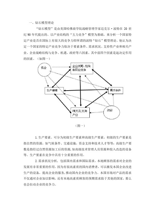 钻石理论模型