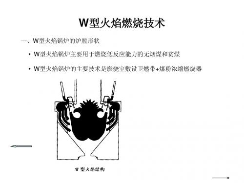 W型火焰燃烧技术