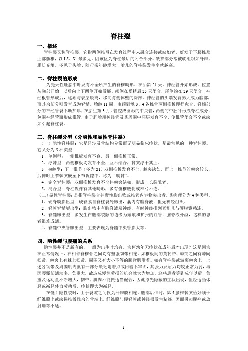 脊柱裂