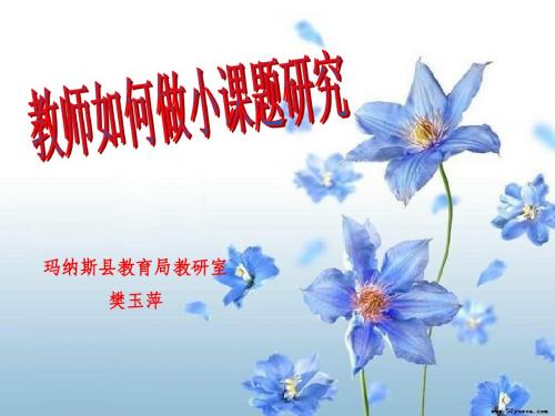 小课题讲座