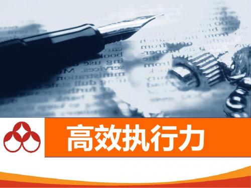 高效执行力