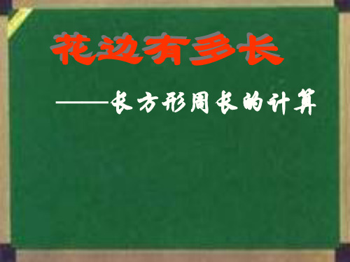 花边有多长PPT优选课件 (2)
