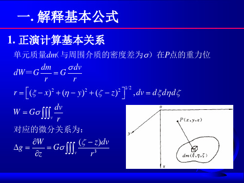 重力数据处理解释方法
