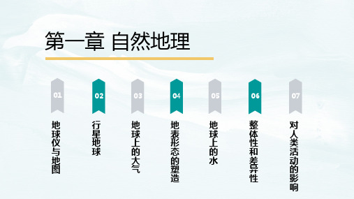 2025届高三一轮复习课件+自然地理1-地球仪与地图