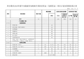 项目计划安排情况统计表