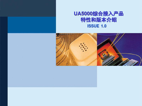 UA5000综合接入产品特性和版本介绍