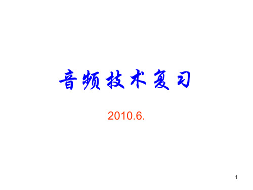 数字音频.ppt