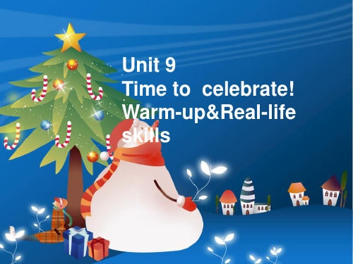 unit9_Time_to_celebrate(Warm-up&listening and speakingA)