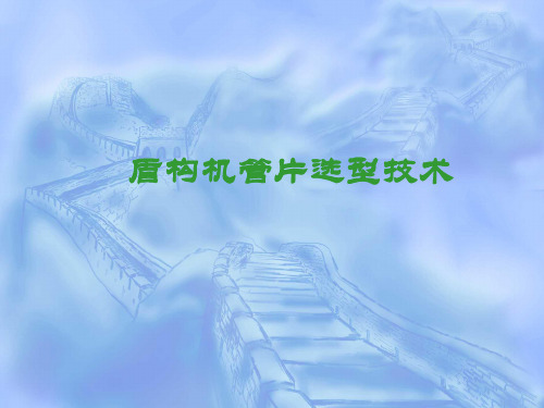 管片选型技术