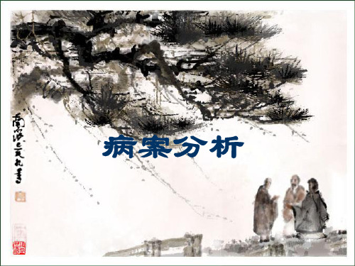 病案分析精品PPT课件