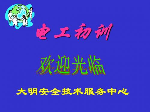 电工初训