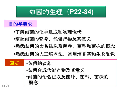 《细菌的生理》课件
