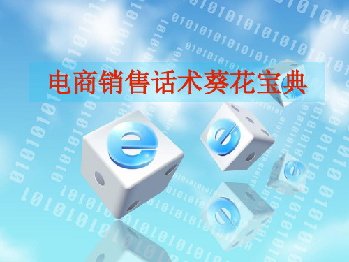 电商销售话术