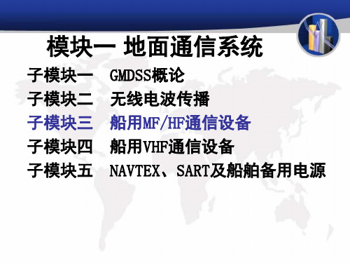 第三章 船用MF HF 通信设备-4-2解读