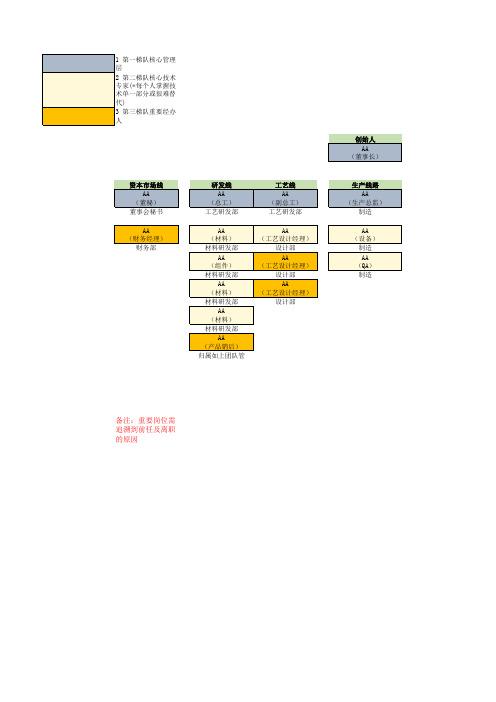 尽职调查分析工具模板 (业务全景图 +财务+人员+ 估值模板)