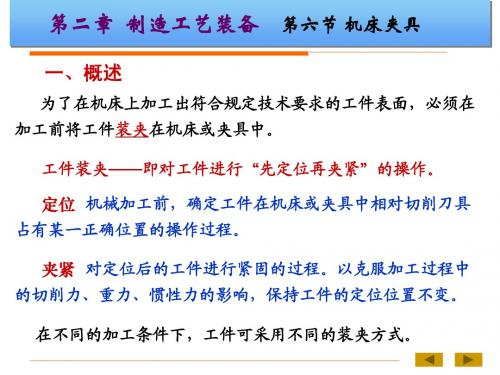 机械制造基础B  第二章 制造工艺装备5