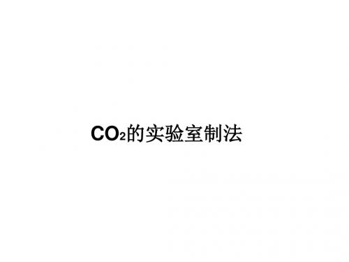 大自然中的二氧化碳PPT课件4(2份打包) 鲁教版