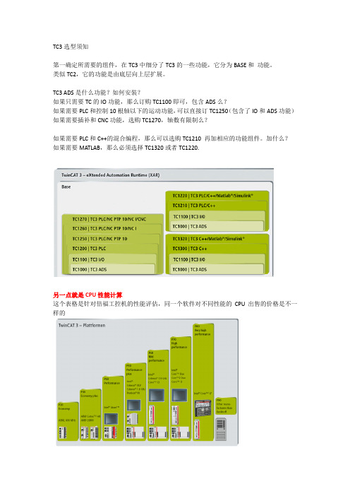 (2)TC3选型篇