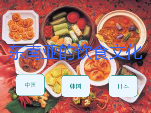 东南亚的饮食文化..