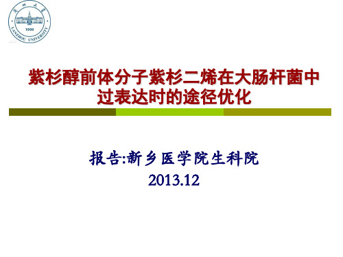 紫杉醇的合成