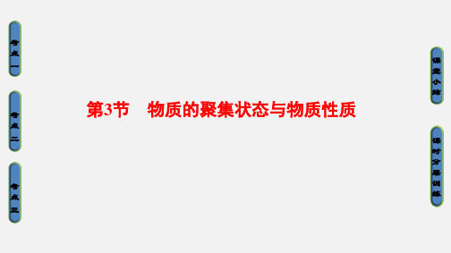 高考化学 一轮复习 物质结构与性质(选考)第3节 物质的聚集状态与物质性质 鲁科版