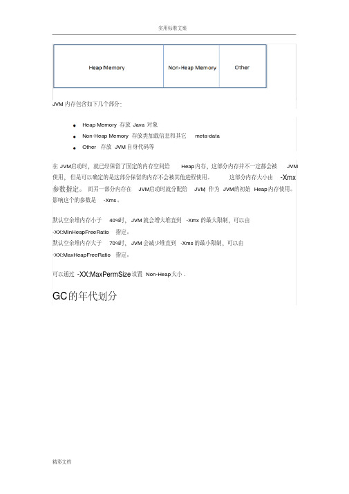Java地内存结构MemoryStructure和垃圾收集GarbageCollection现用现用图解