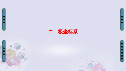 高中数学第一章坐标系2极坐标系课件新人教A版选修4-4