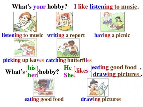 PEP小学英语六下Recycle 2 Listen, write, match and say课件