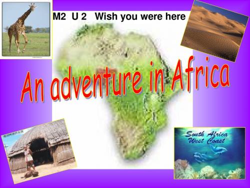 译林牛津版高中英语M2 U2 reading---an adventure in Africa教学课件 (共21张PPT)