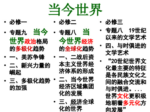 二战后的世界格局 (2)  ppt课件