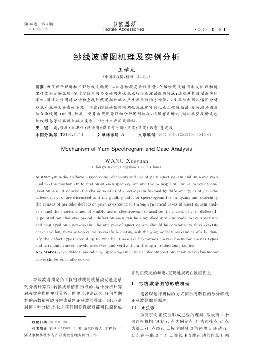 纱线波谱图机理及实例分析