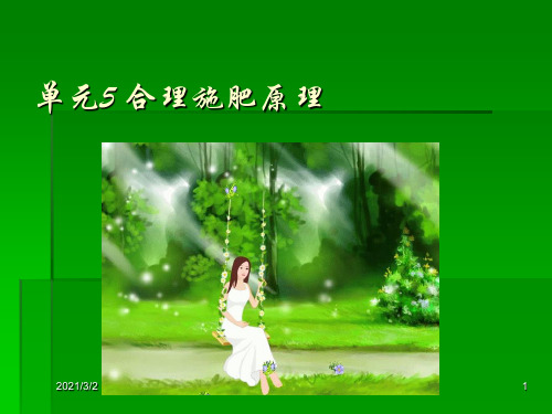 植物缺素症精选课件PPT