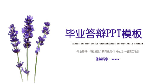 毕业论文开题报告答辩PPT模板 (272)