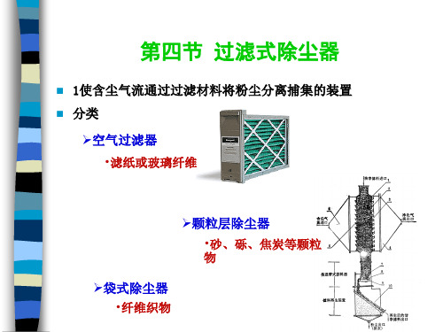 大气污染控制工程-第六章-过滤式除尘器