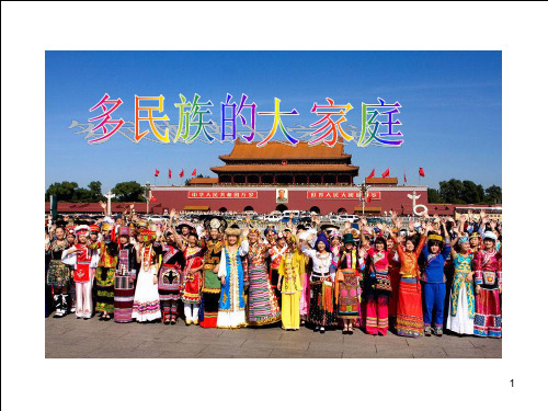 多民族的大家庭ppt课件
