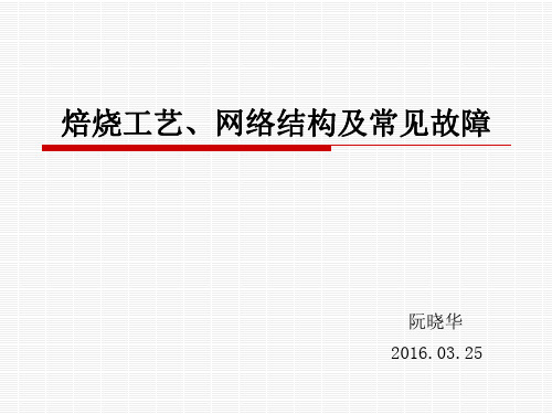 焙烧工艺、网络结构及常见故障