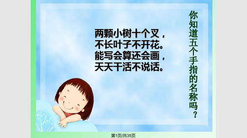 湘美版一年级下册手形添画PPT课件