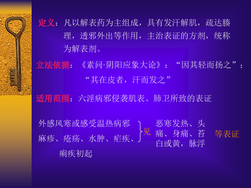 解表剂