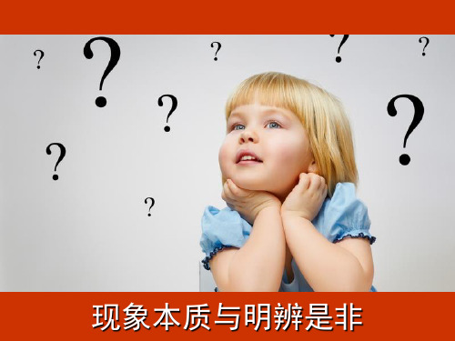 哲学与人生现象本质与明辨是非课件