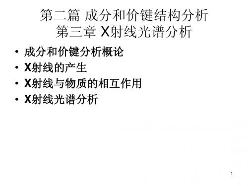 03 X射线光谱分析02